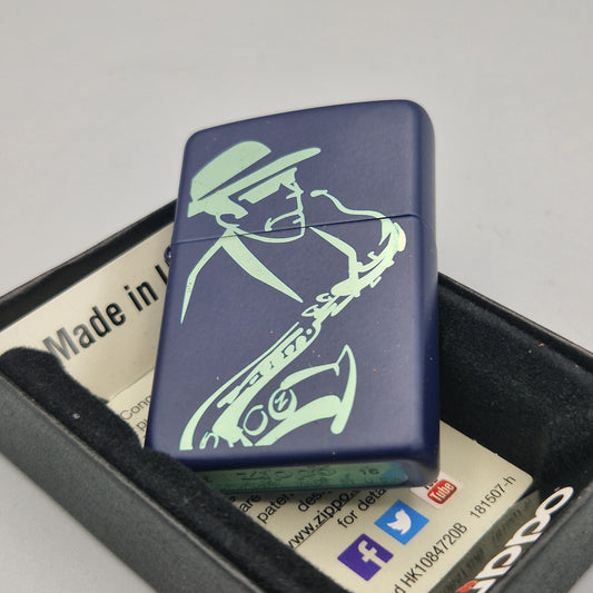Zippo Feuerzeug Jazz	E16	Lighter - ungezündet