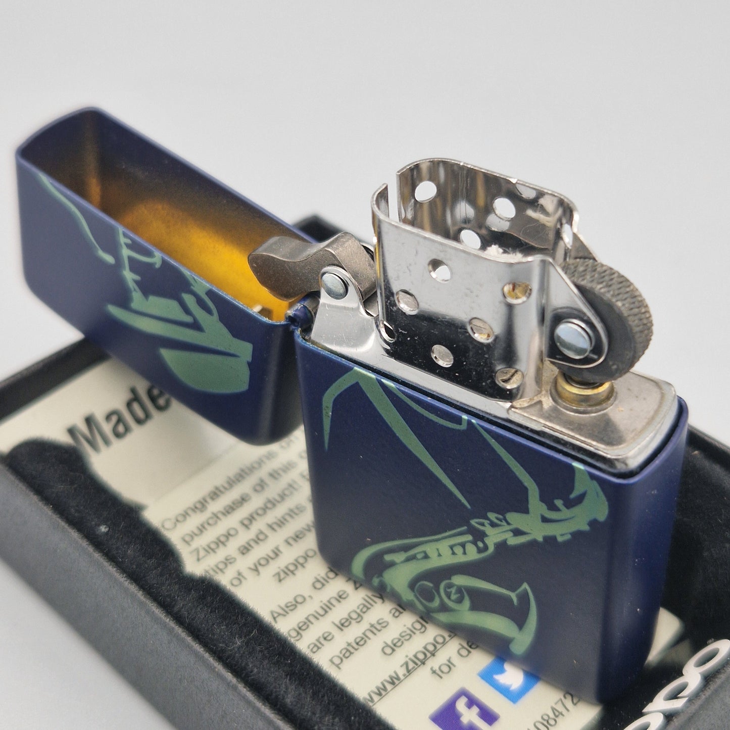 Zippo Feuerzeug Jazz	E16	Lighter - ungezündet