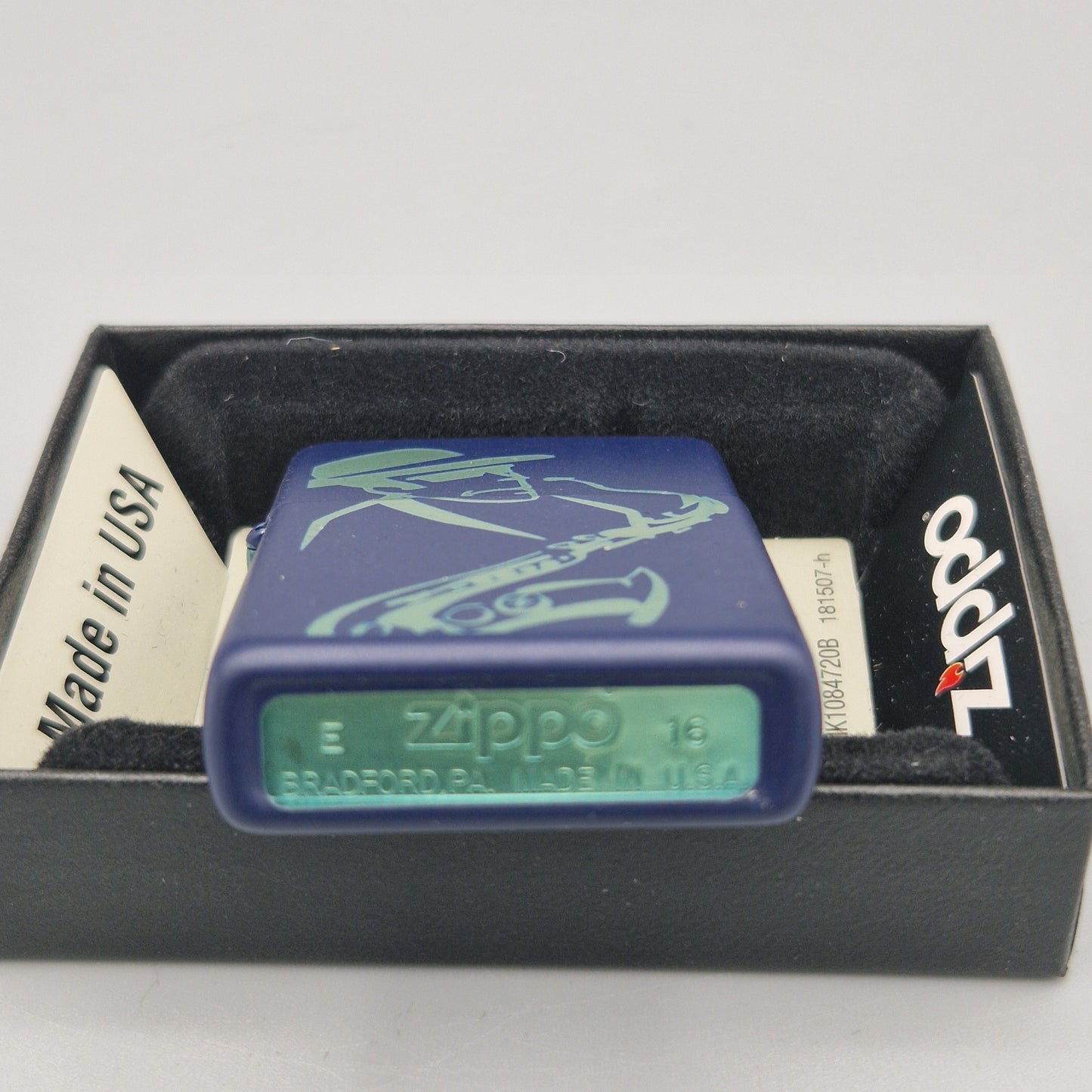 Zippo Feuerzeug Jazz	E16	Lighter - ungezündet