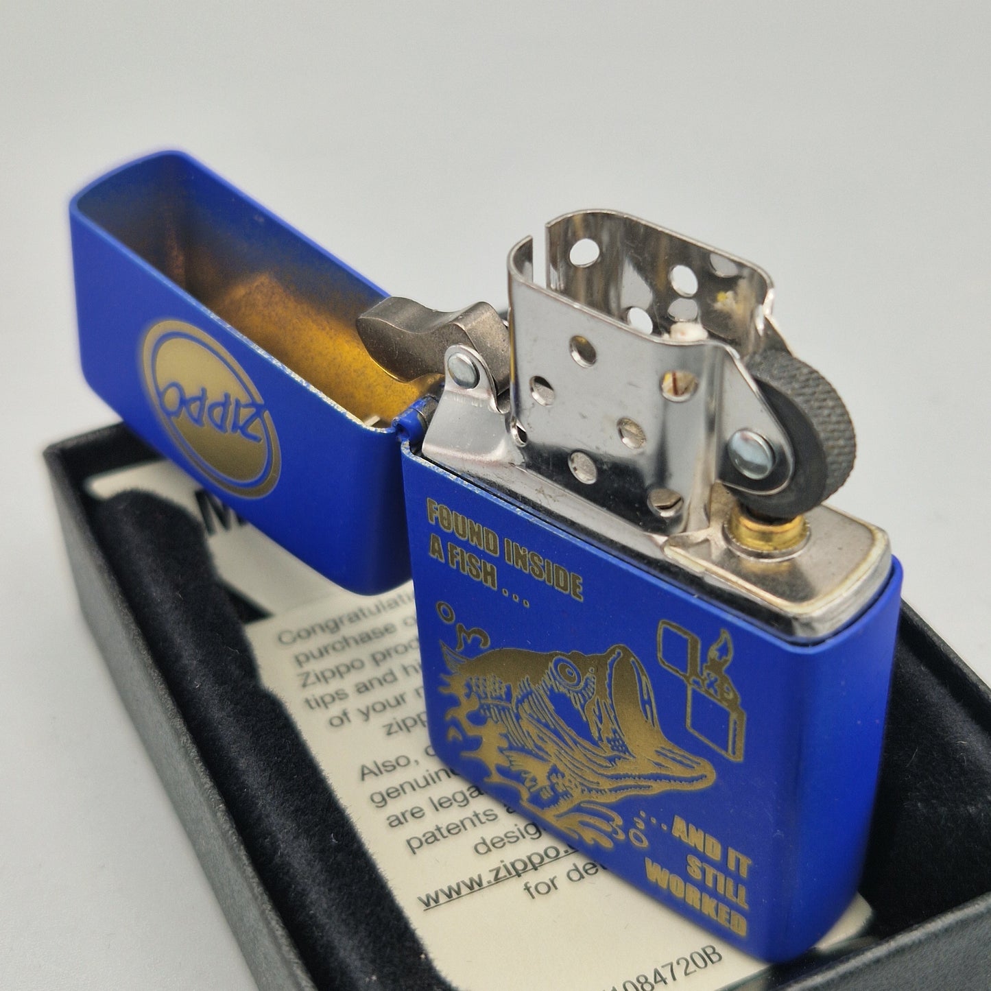 Zippo Feuerzeug Fish Belly	E17	Lighter - ungezündet