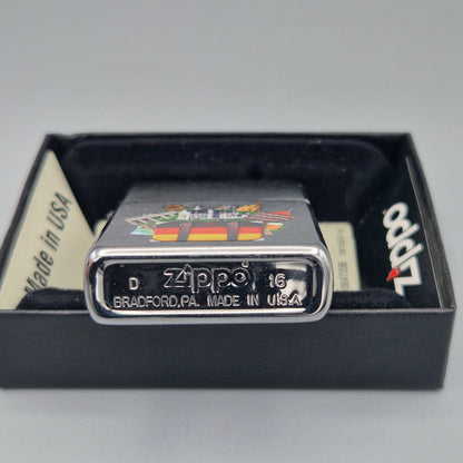 Zippo Feuerzeug German Monuments	D16	Lighter - ungezündet