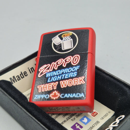 Zippo Feuerzeug Canada Plant	H15	Lighter - ungezündet