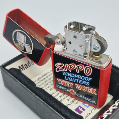 Zippo Feuerzeug Canada Plant	H15	Lighter - ungezündet