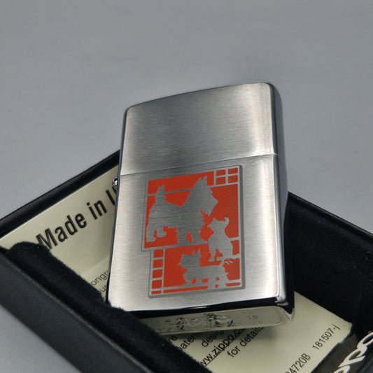Zippo Feuerzeug 60004278	Metallique Dog	E18	Lighter - ungezündet