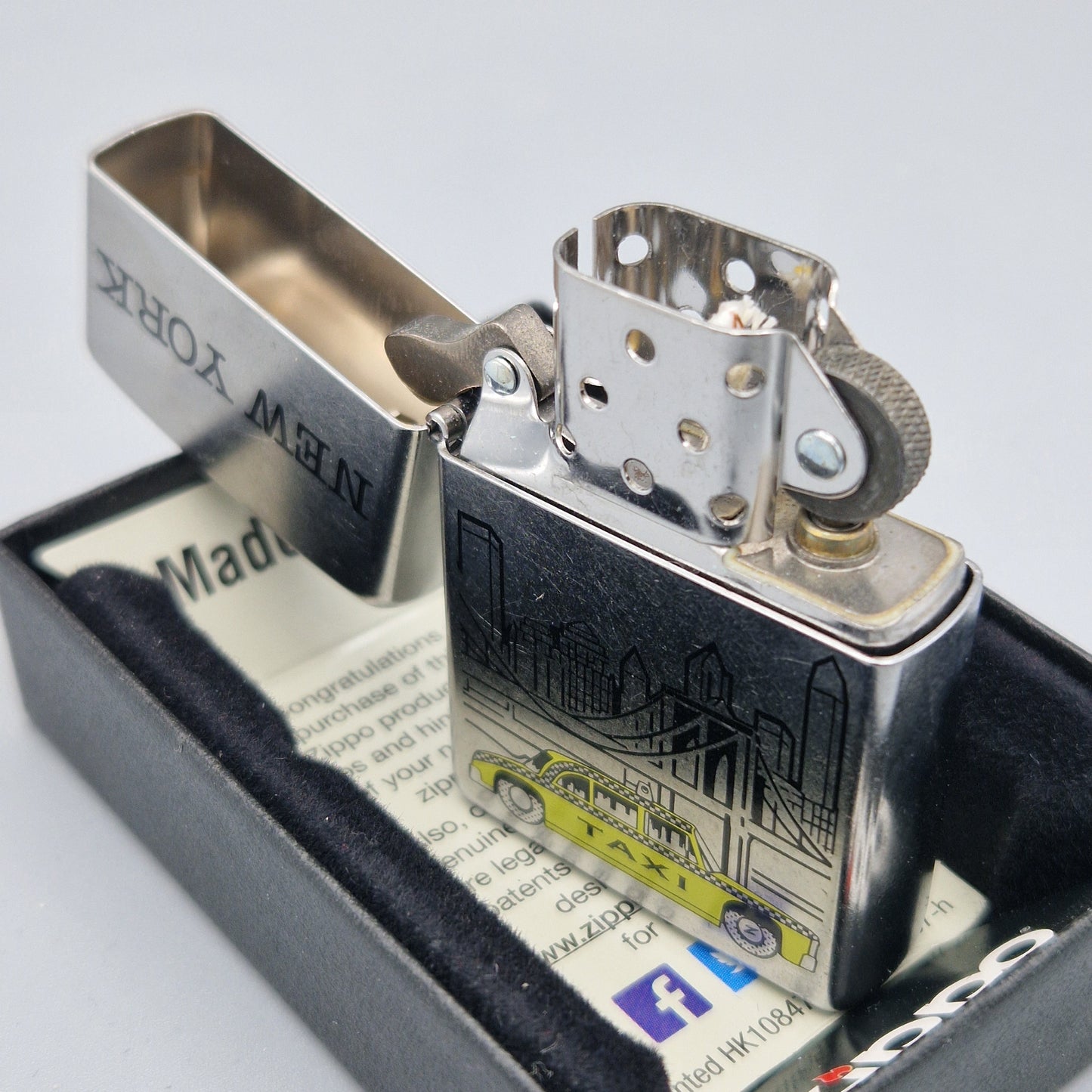 Zippo Feuerzeug New York	B16	Lighter - ungezündet