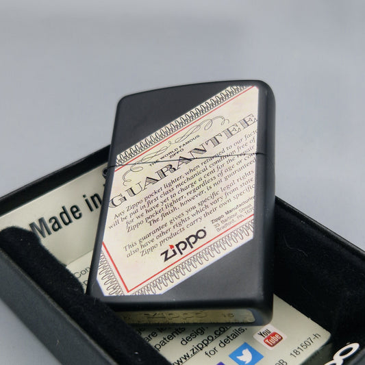 Zippo Feuerzeug Modell "Guarantee"	H16	Lighter - ungezündet