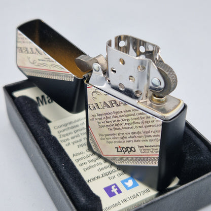 Zippo Feuerzeug Modell "Guarantee"	H16	Lighter - ungezündet