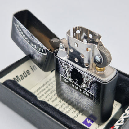 Zippo Feuerzeug Motorcycle Club	I15	Lighter - ungezündet