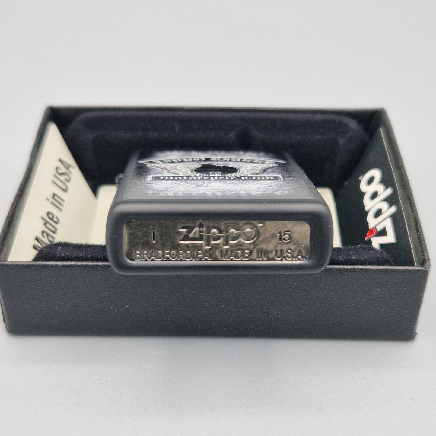 Zippo Feuerzeug Motorcycle Club	I15	Lighter - ungezündet