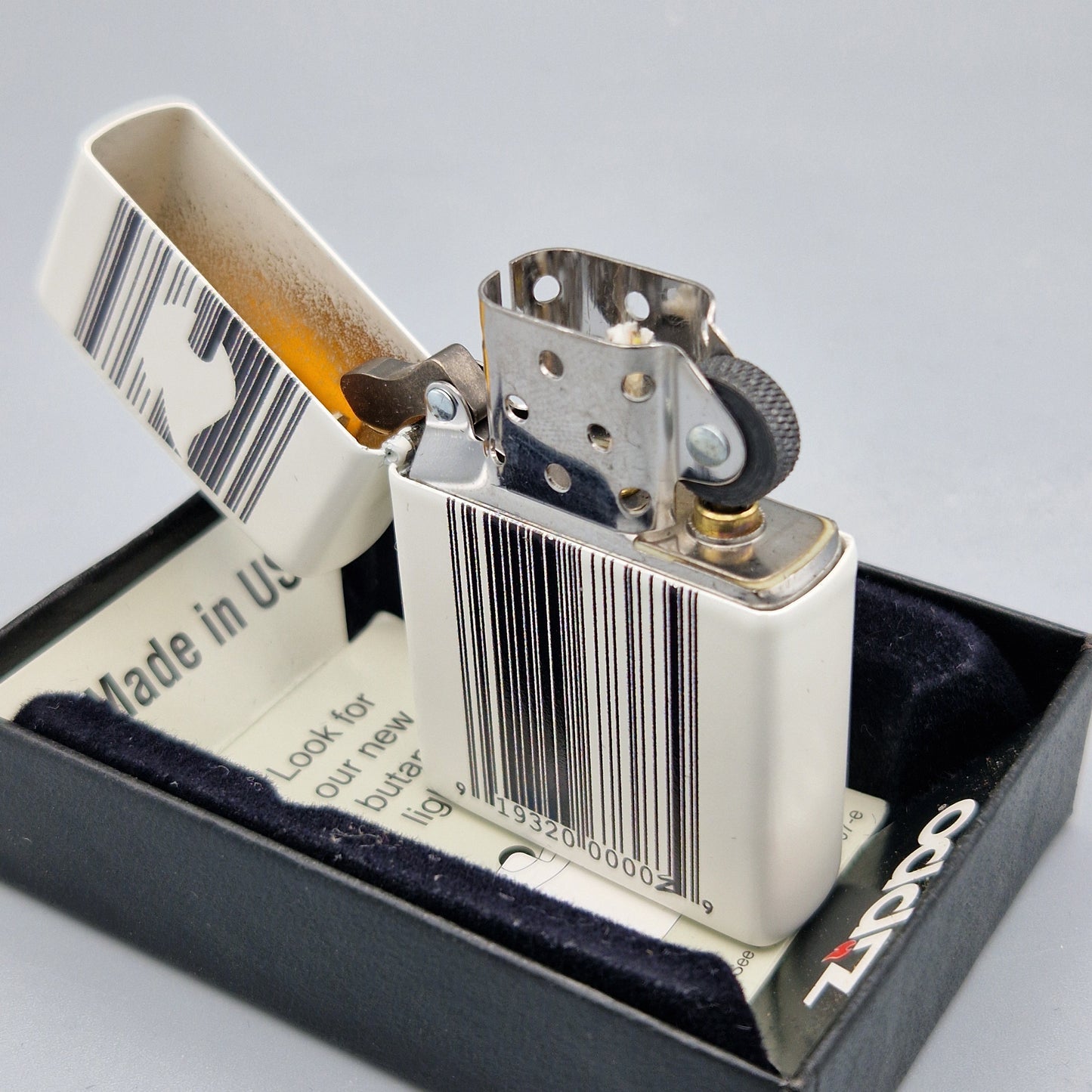Zippo Feuerzeug Barcodes	H18	Lighter - ungezündet