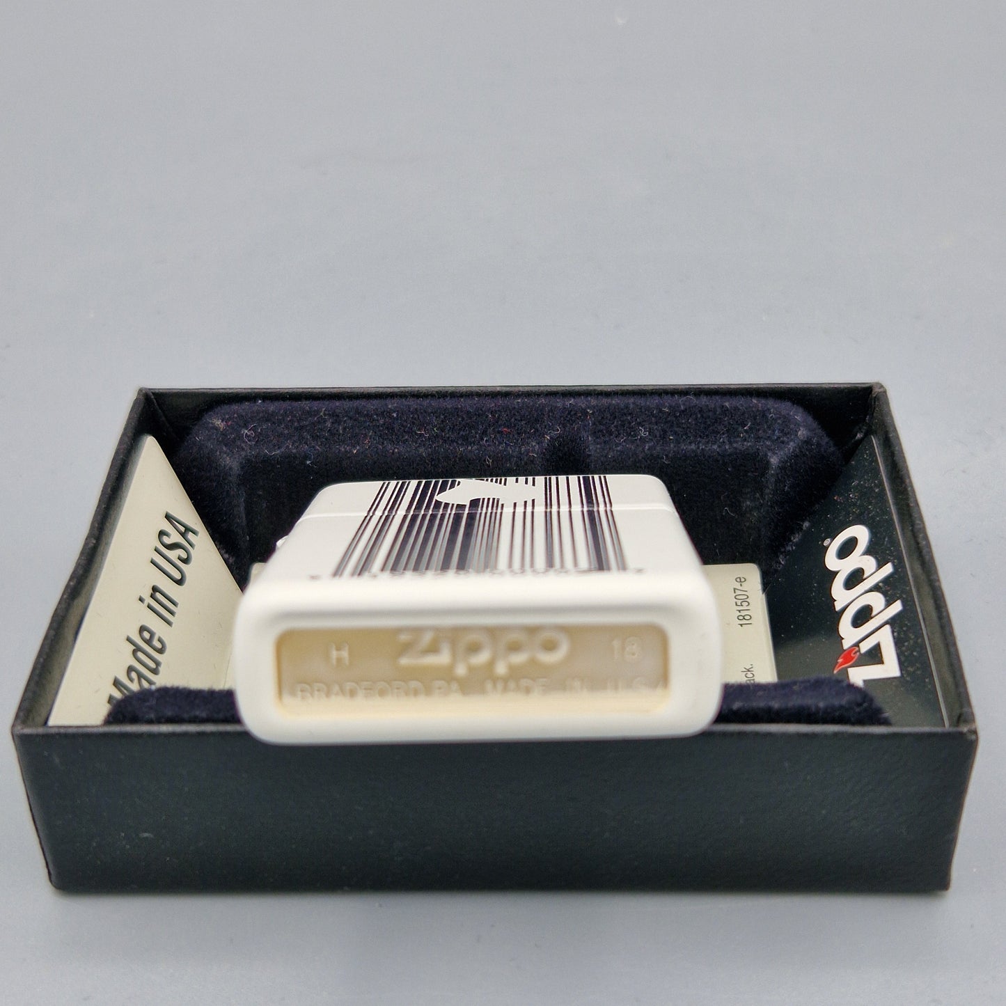 Zippo Feuerzeug Barcodes	H18	Lighter - ungezündet
