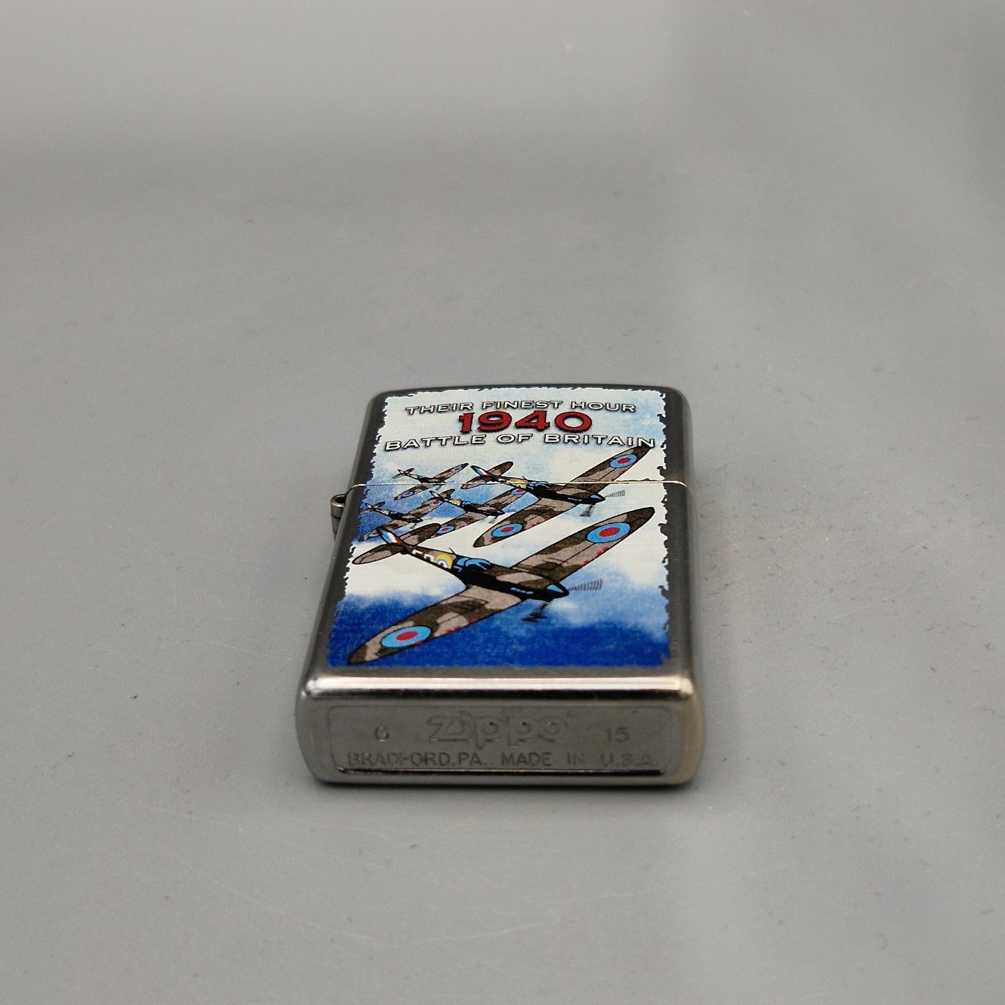 Zippo Feuerzeug Batt Brit 2	G15	Lighter - ungezündet - ohne OVP