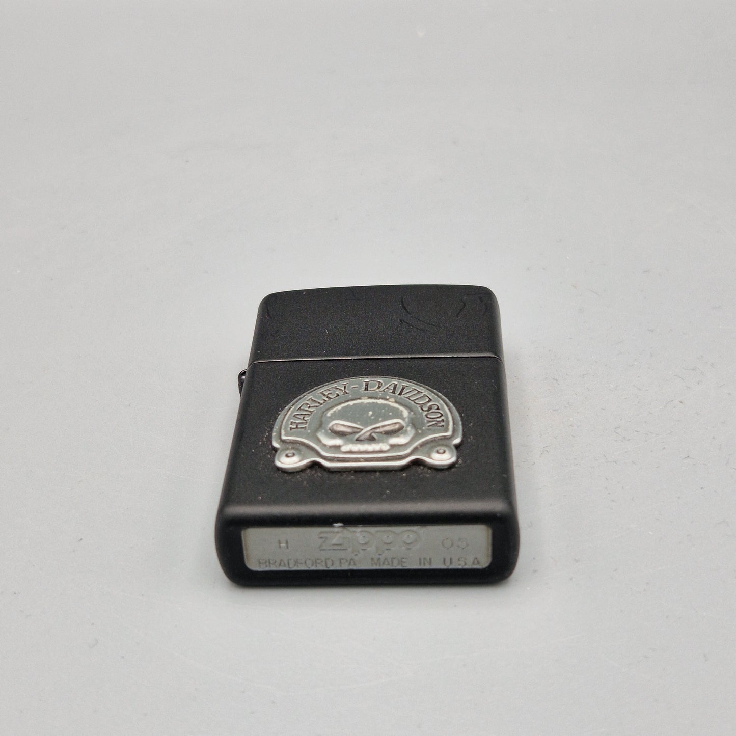 Zippo Feuerzeug 20582	Harley Davidson Skull	H05	Lighter - ungezündet - ohne OVP