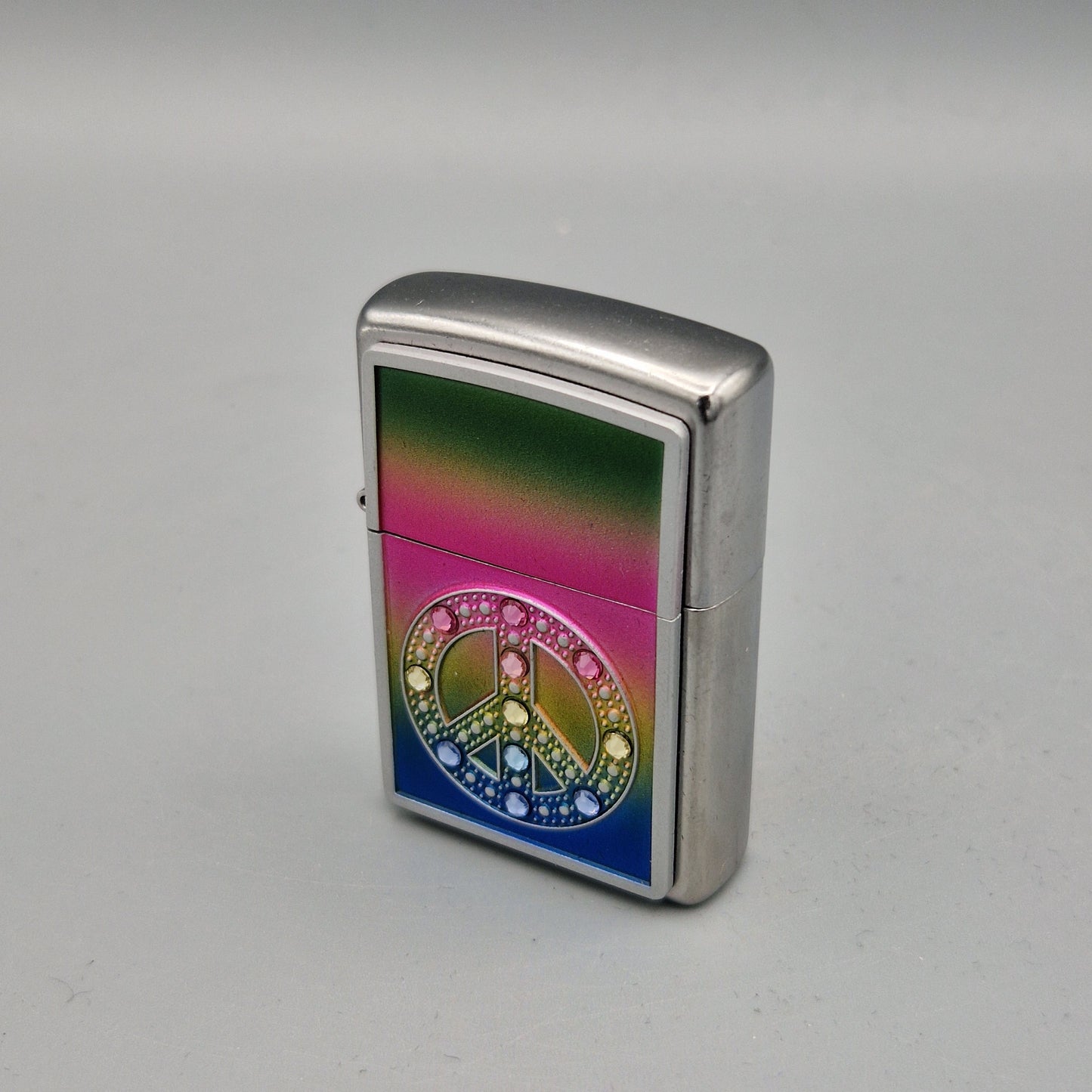 Zippo Feuerzeug Peace for All	A12	Lighter - ungezündet - ohne OVP