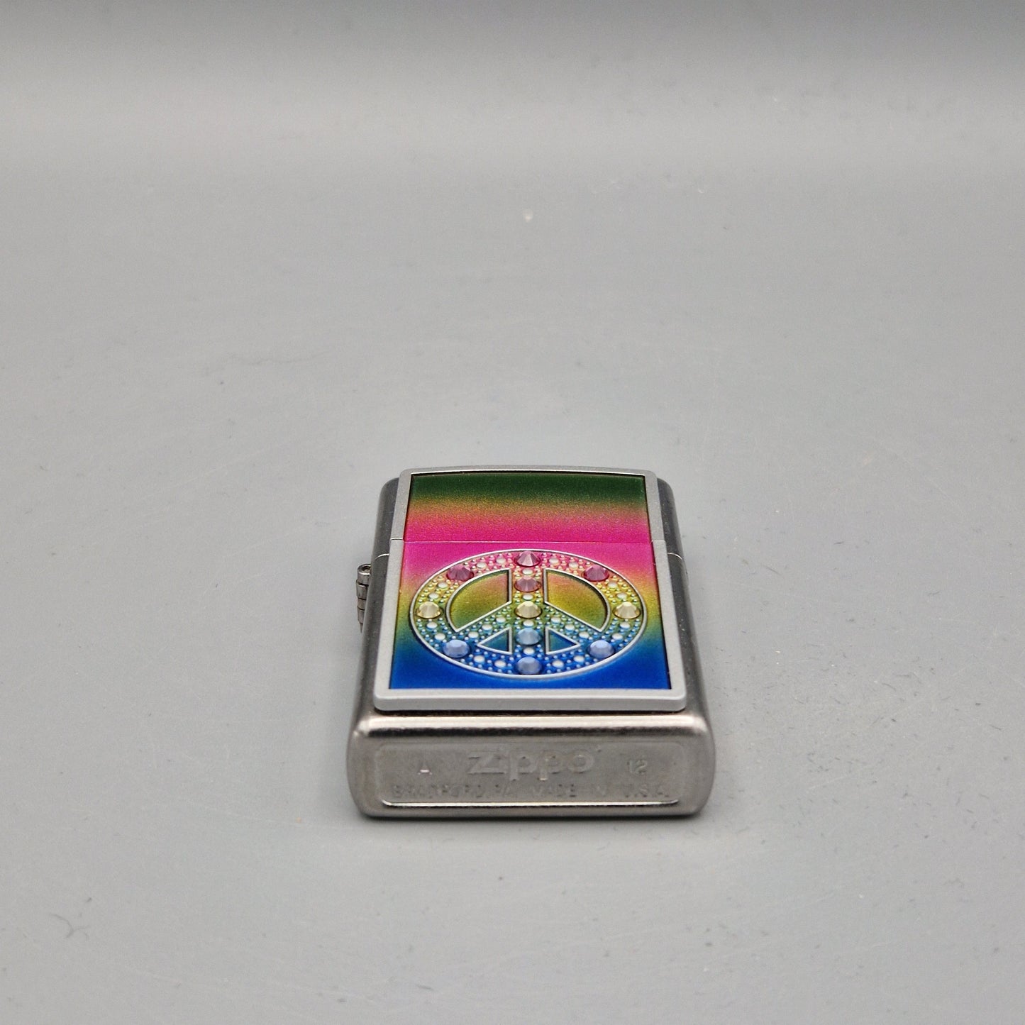 Zippo Feuerzeug Peace for All	A12	Lighter - ungezündet - ohne OVP