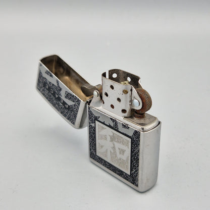 Zippo Feuerzeug 24742	Chinese Peace Symbol	D09	Lighter - ungezündet - ohne OVP