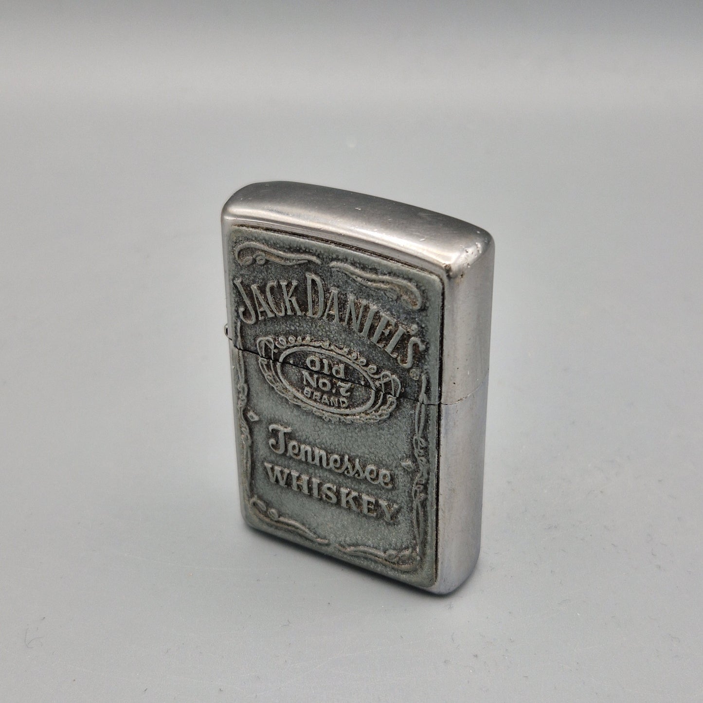 Zippo Feuerzeug Jack Daniel's Silver	A09	Lighter - ungezündet - ohne OVP