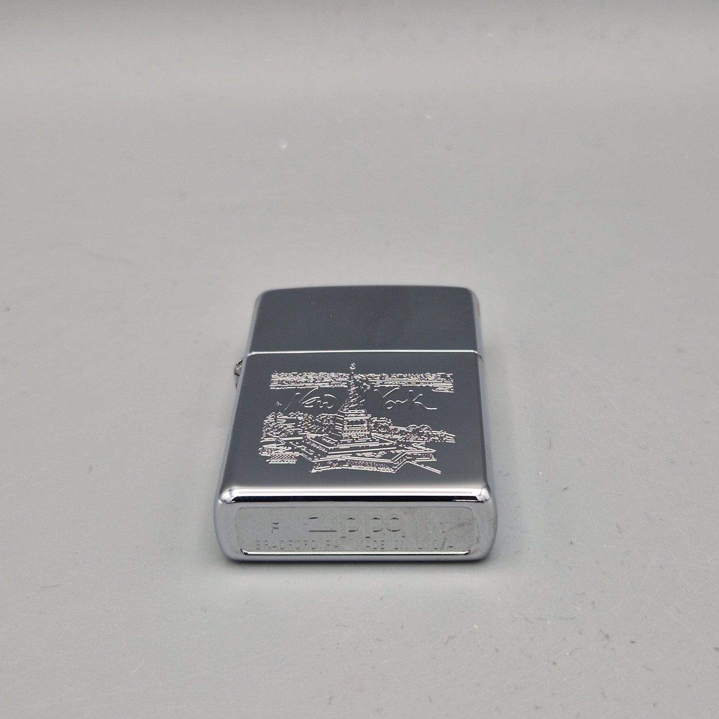 Zippo Feuerzeug New York	F01	Lighter - ungezündet - ohne OVP