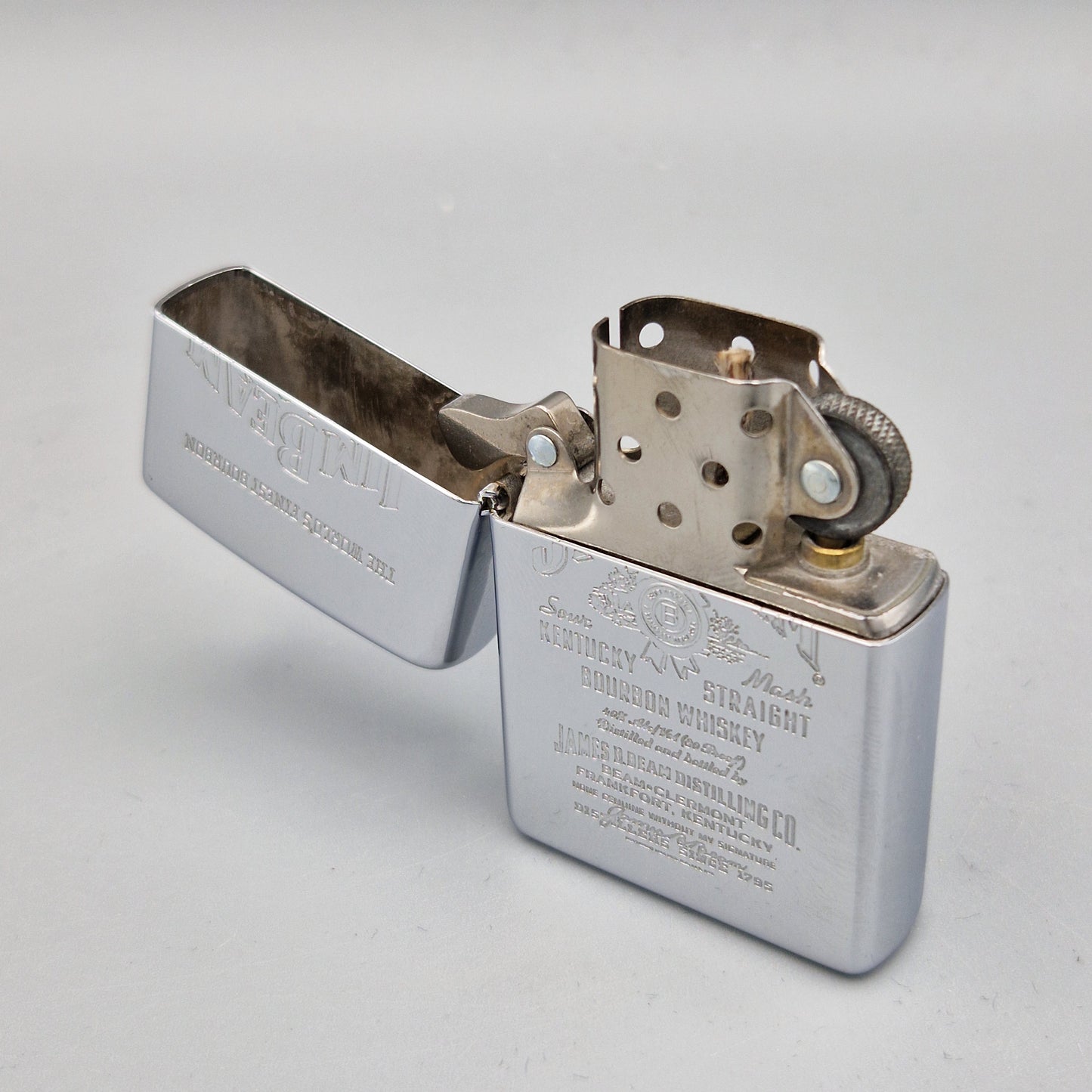 Zippo Feuerzeug Jim Beam	I XIV (1998)	Lighter - gebraucht - ohne OVP