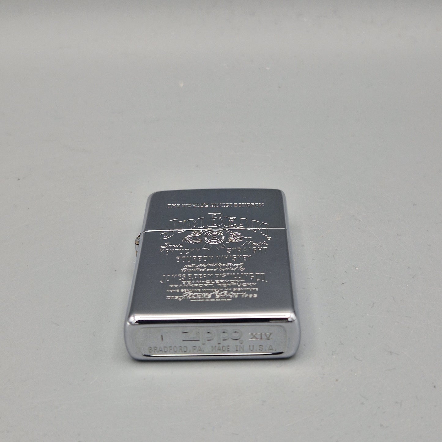 Zippo Feuerzeug Jim Beam	I XIV (1998)	Lighter - gebraucht - ohne OVP