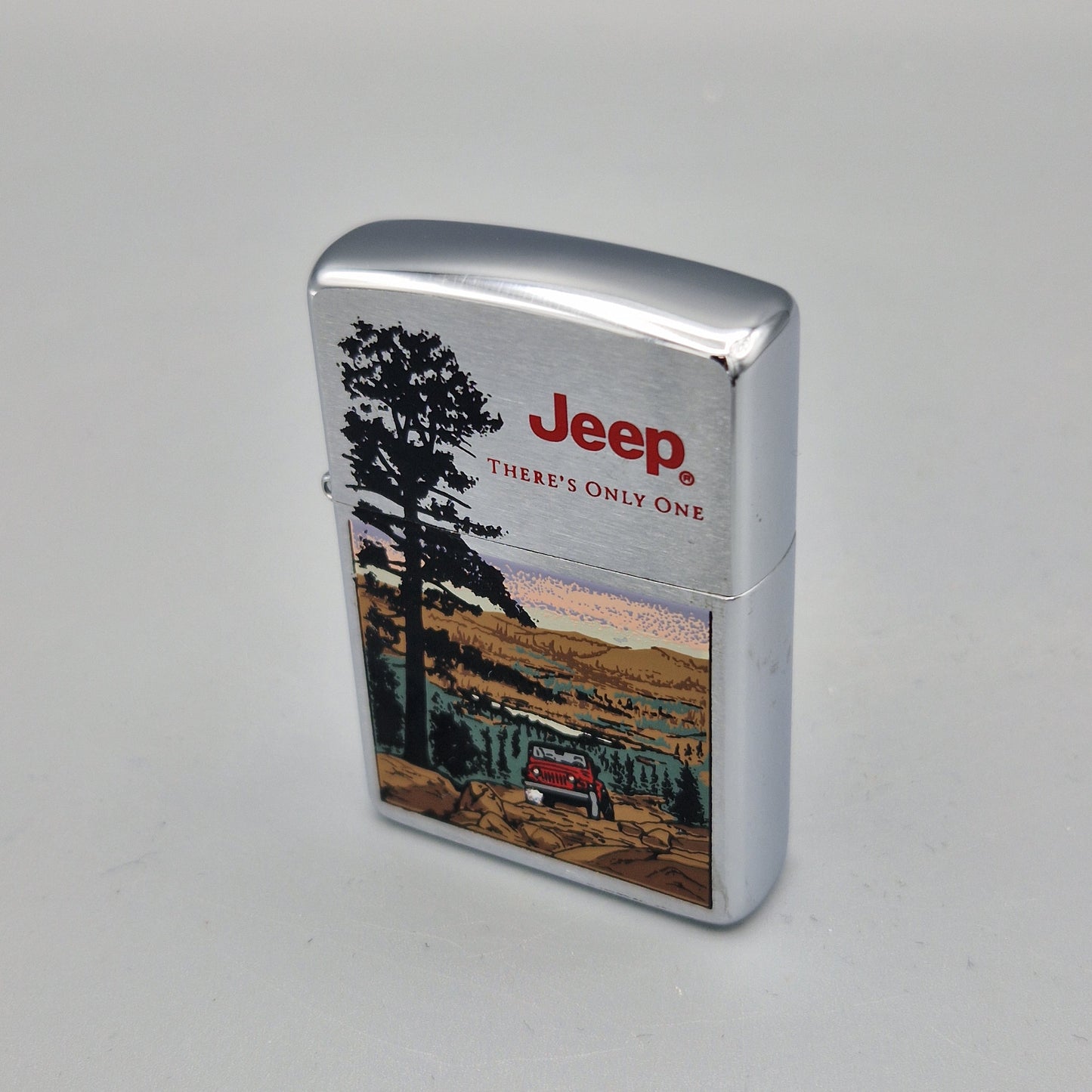 Zippo Feuerzeug Jeep - There's only one	F XIII (1997)	Lighter - ungezündet - ohne OVP