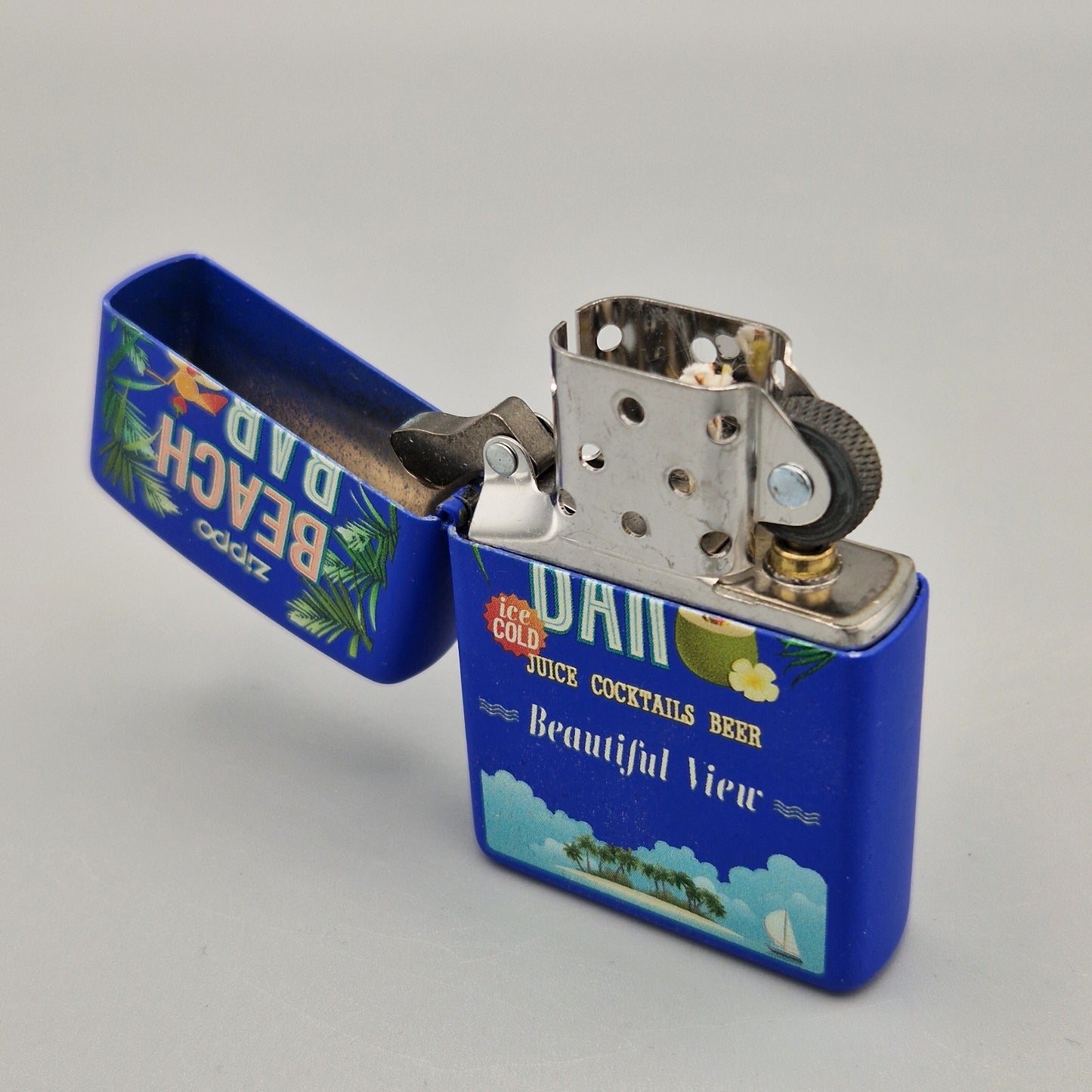 Zippo Feuerzeug Beach Bar	C16	Lighter - ungezündet - ohne OVP