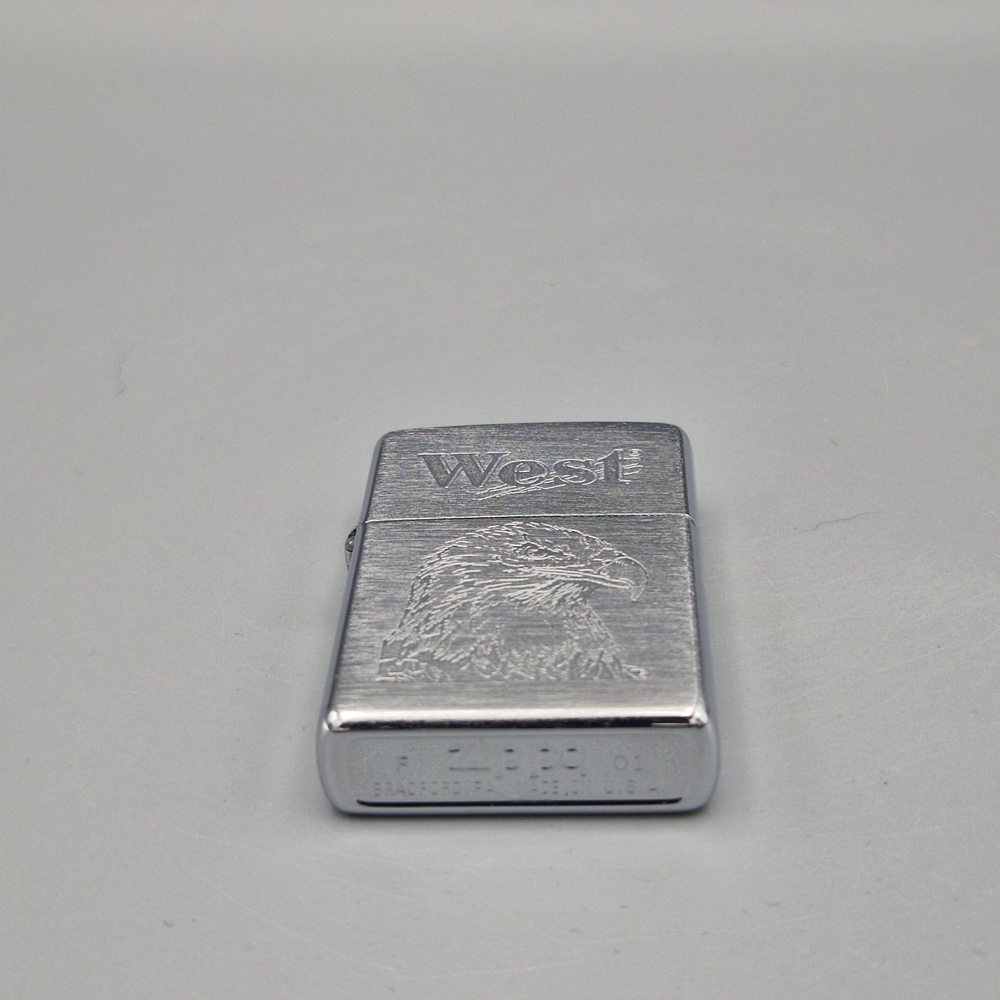 Zippo Feuerzeug West	F01	Lighter - ungezündet - ohne OVP