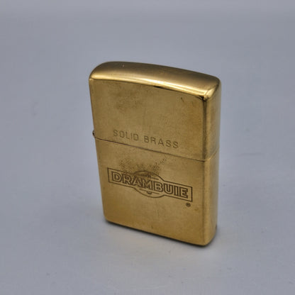 Zippo Feuerzeug Solid Brass Messing Drambuie	K XIII (1997)	Lighter - ungezündet - ohne OVP