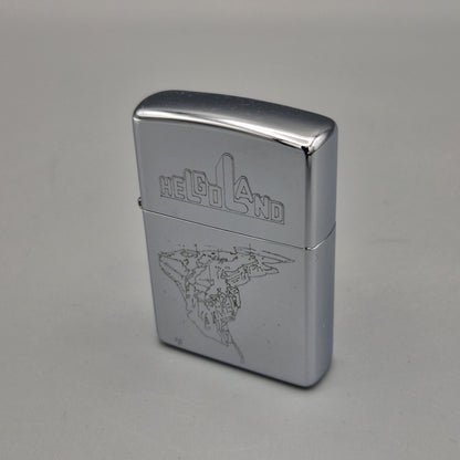 Zippo Feuerzeug Helgoland	D XIV (1998)	Lighter - gebraucht - ohne OVP