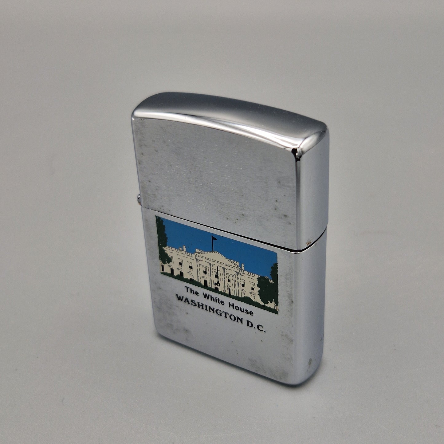 Zippo Feuerzeug The White House - Washington D. C.	K VII (1991)	Lighter - gebraucht - ohne OVP