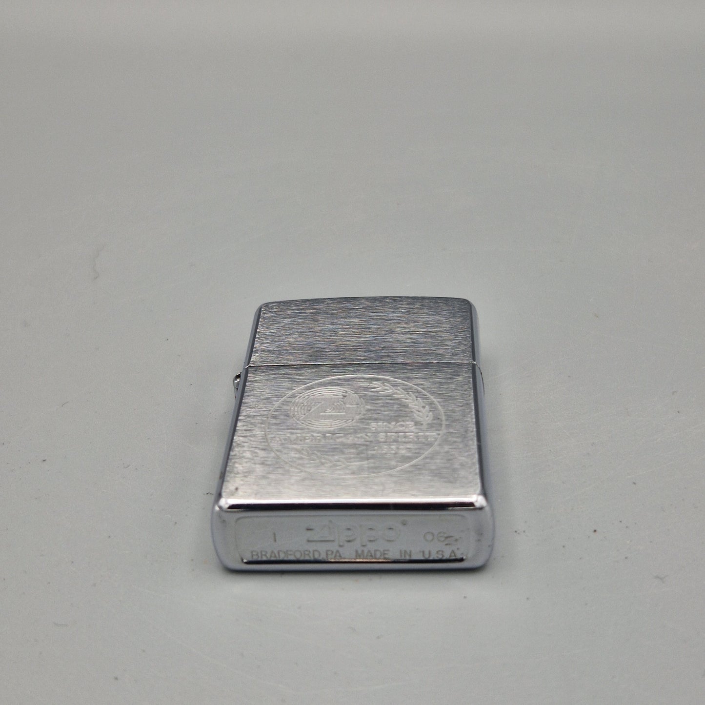 Zippo Feuerzeug American Spirit since 1932	I06	Lighter - gebraucht - ohne OVP