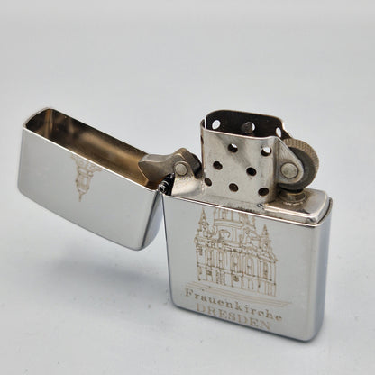 Zippo Feuerzeug Frauenkirche Dresden	J13	Lighter - gebraucht - ohne OVP