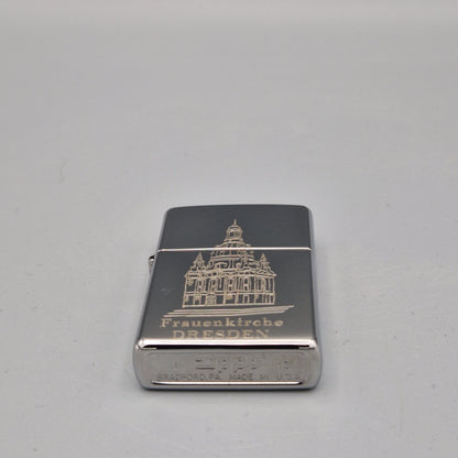 Zippo Feuerzeug Frauenkirche Dresden	J13	Lighter - gebraucht - ohne OVP