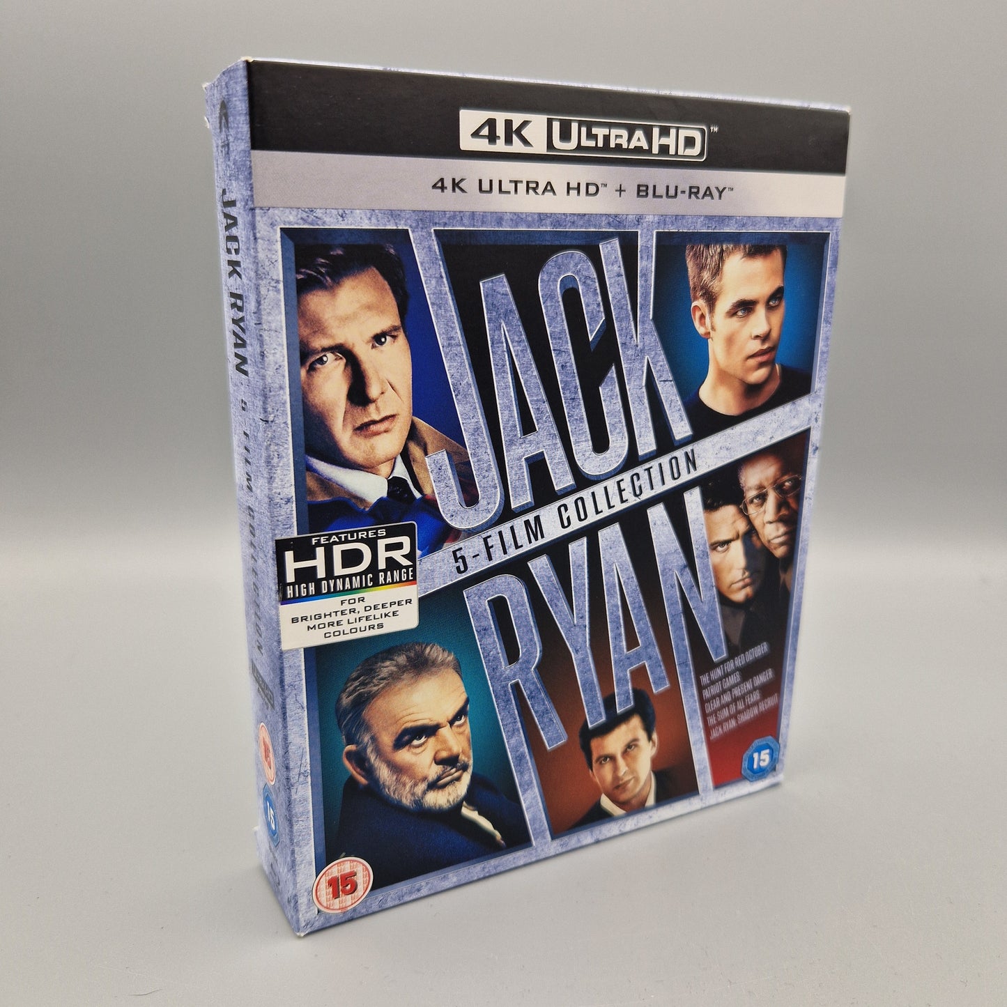 4K Ultra HD Blu-Ray: Jack Ryan 5-Film Collection		Englische Ausgabe mit deutschem Ton