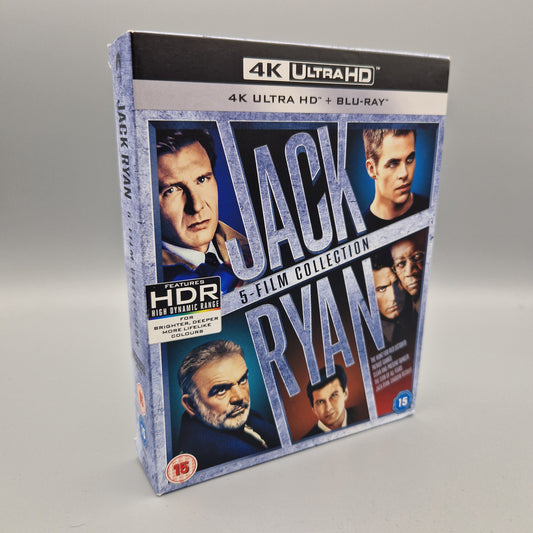 4K Ultra HD Blu-Ray: Jack Ryan 5-Film Collection		Englische Ausgabe mit deutschem Ton