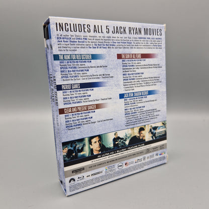 4K Ultra HD Blu-Ray: Jack Ryan 5-Film Collection		Englische Ausgabe mit deutschem Ton
