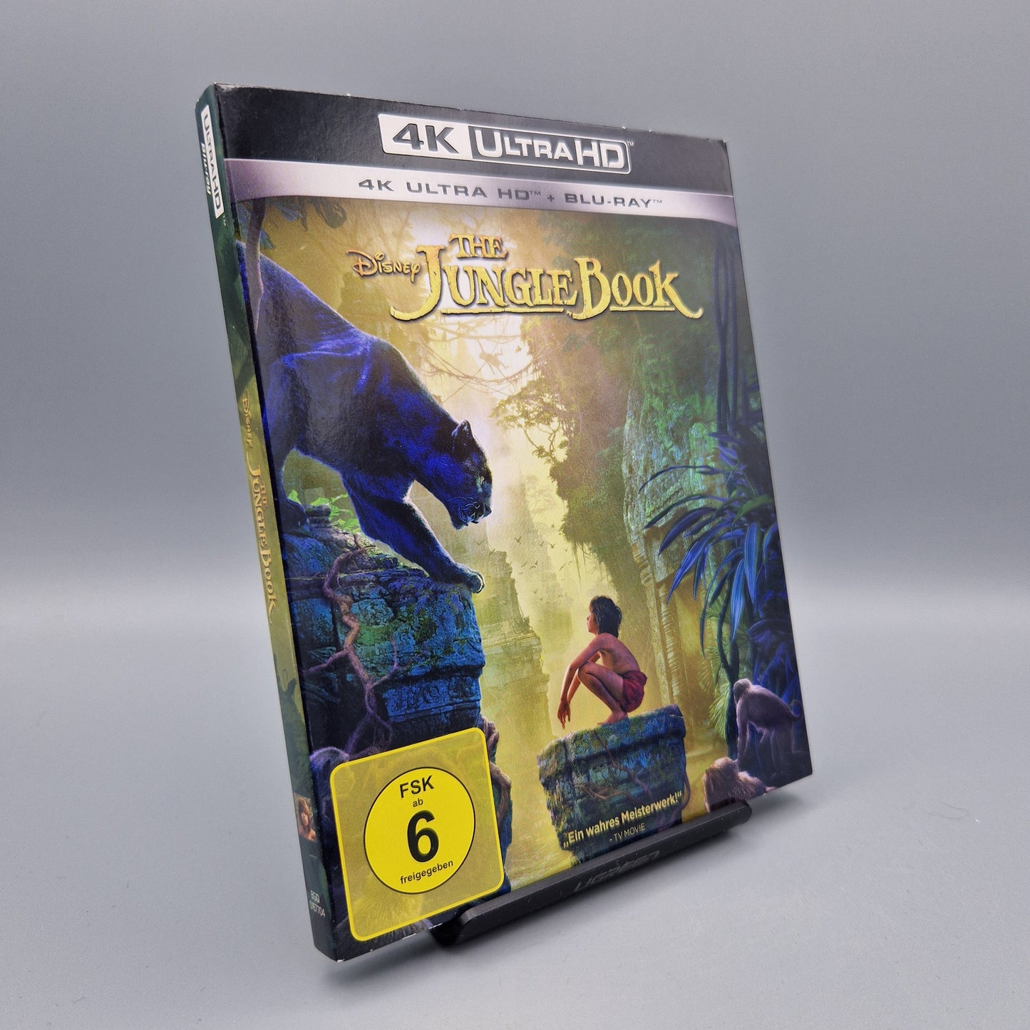 4K Ultra HD Blu-Ray: Disney The Jungle Book		im Pappschuber