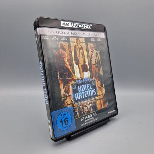 4K Ultra HD Blu-Ray: Hotel Artemis		mit Jodie Foster