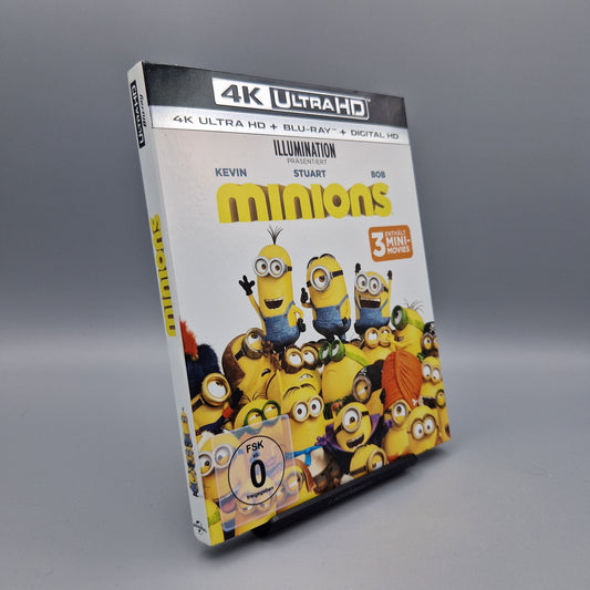 4K Ultra HD Blu-Ray: Minions		im Pappschuber