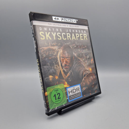 4K Ultra HD Blu-Ray: Skyscraper		mit Dwayne Johnson