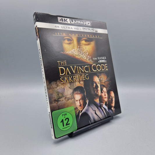 4K Ultra HD Blu-Ray: The Da Vinci Code - Sakrileg		im Pappschuber