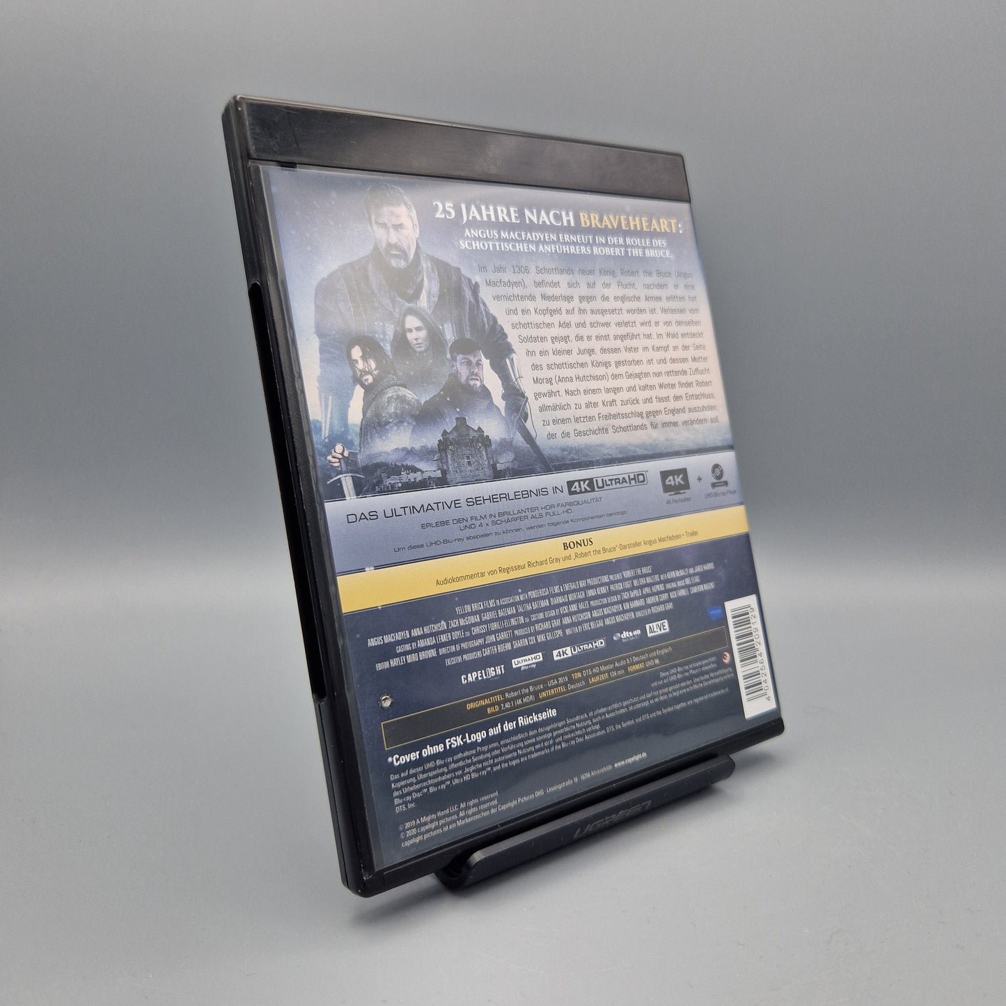 4K Ultra HD Blu-Ray: Robert the Bruce		Hülle defekt