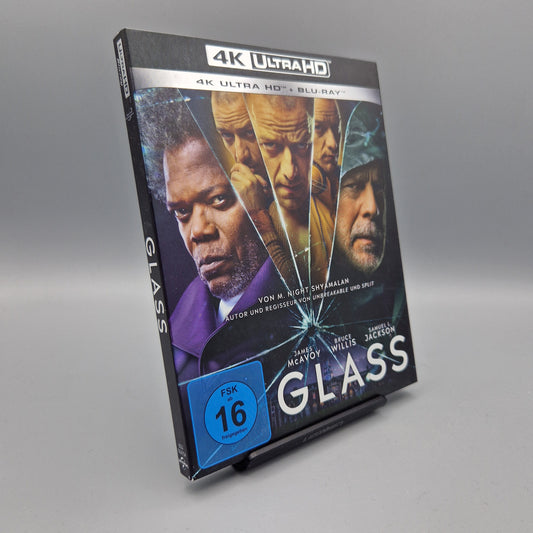 4K Ultra HD Blu-Ray: Glass		mit Bruce Willis & Samuel L. Jackson