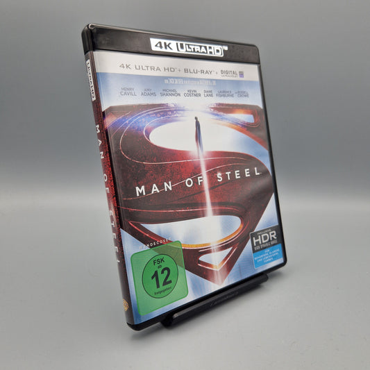 4K Ultra HD Blu-Ray: DC Man of Steel		mit Henry Cavill