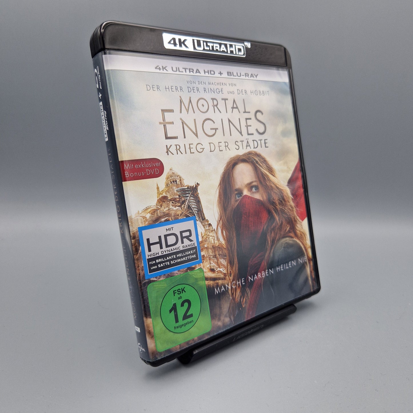 4K Ultra HD Blu-Ray: Mortal Engines: Krieg der Städte	3-Disc-Version