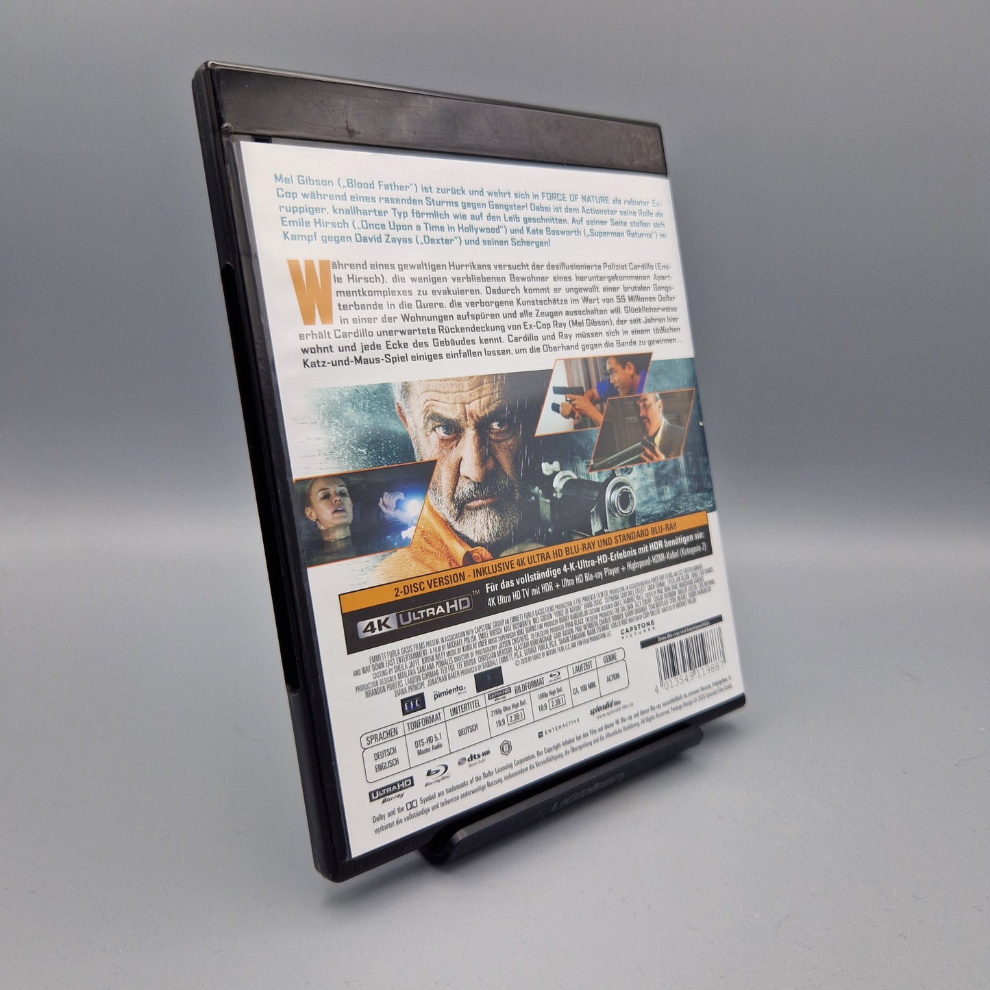 4K Ultra HD Blu-Ray: Force of Nature		mit Mel Gibson