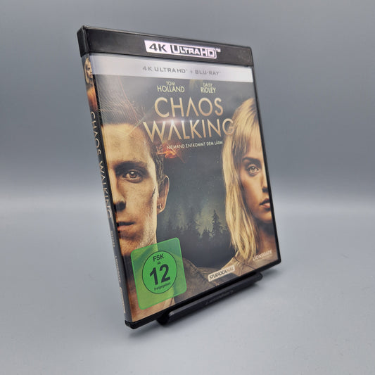 4K Ultra HD Blu-Ray: Chaos Walking		mit Tom Holland & Daisy Ridley