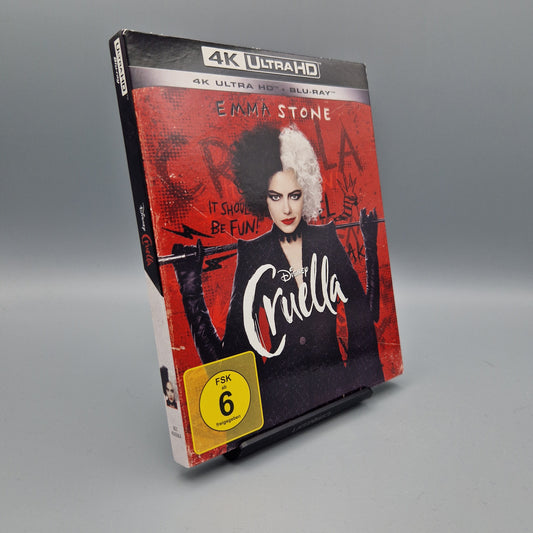 4K Ultra HD Blu-Ray: Disney Cruella		mit Emma Stone