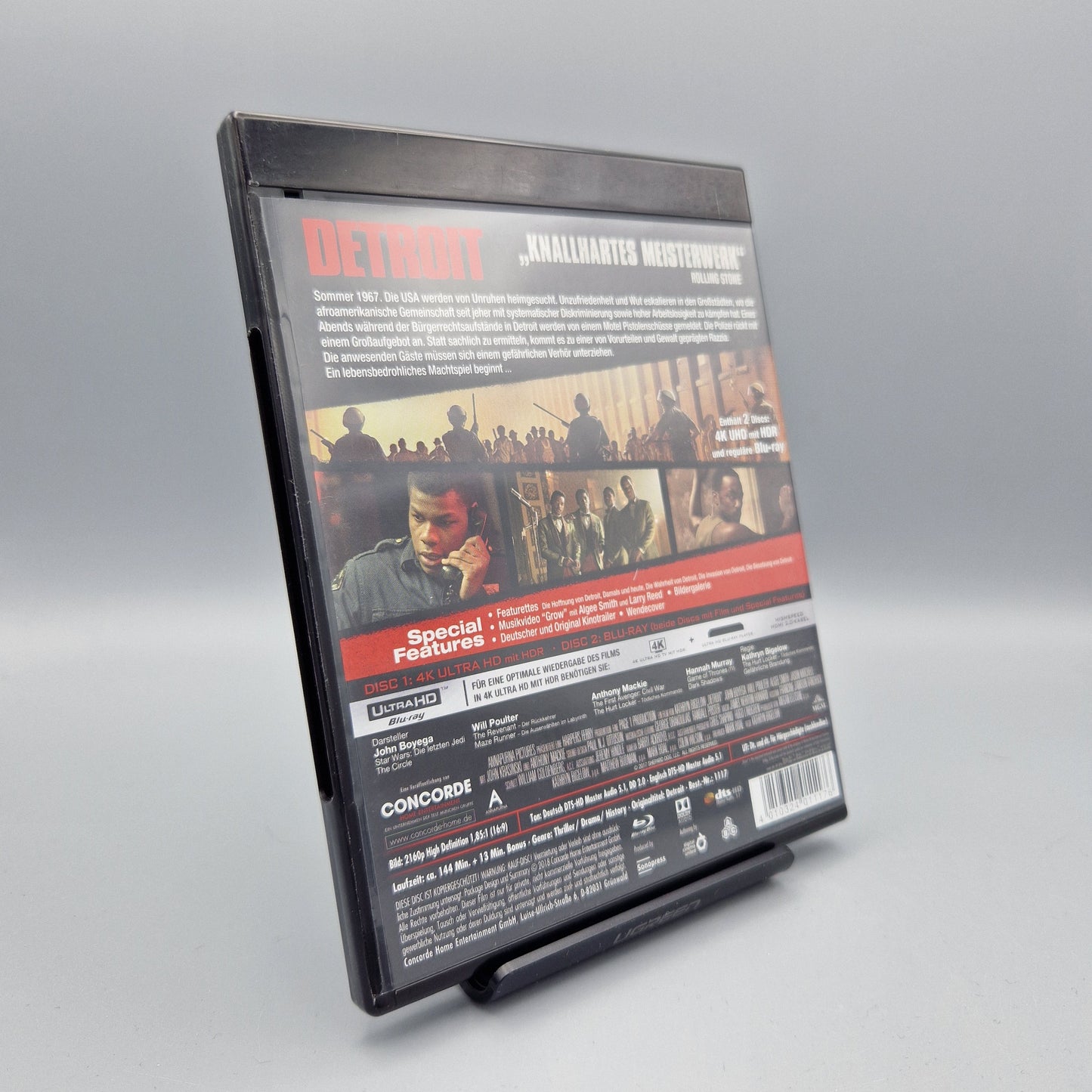4K Ultra HD Blu-Ray: Detroit - Zeit für die Wahrheit