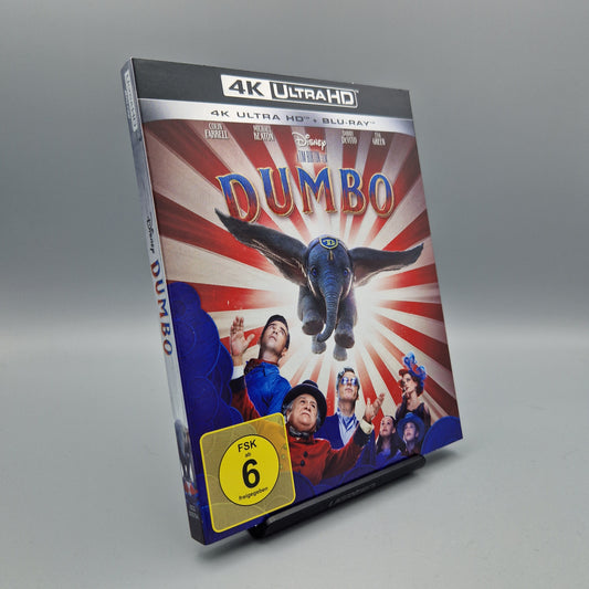 4K Ultra HD Blu-Ray: Disney Dumbo		im Pappschuber